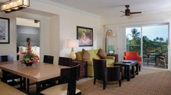 Interior - Marriott's Waiohai Beach Club : New Years week : 2 Bedroom, full amenities (Koloa)