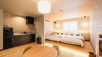Apartment, 2 Double Beds, Non Smoking | 1 bedroom, free WiFi, bed sheets