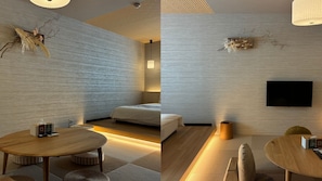 Apartment, 2 Doppelbetten, Nichtraucher | 1 Schlafzimmer, kostenloses WLAN, Bettwäsche