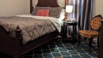 2 chambres, fer et planche Ă repasser, Wi-Fi, draps fournis