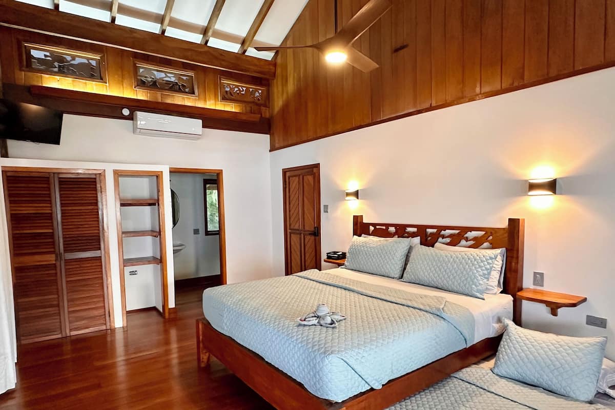 Superior Double Room, Beach View | Premium bedding, blackout drapes, iron/ironing board, travel crib