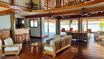 35-inch Smart TV with digital channels, toys