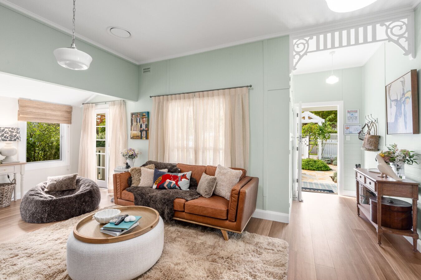 TV, fireplace, stereo