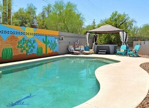 Piscine chauffée