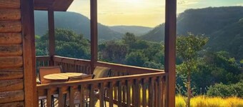 The View Cabin King Bed: Texas Hill Country Resort