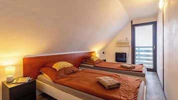 2 chambres, Wi-Fi gratuit, draps fournis