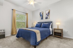 3 bedrooms, iron/ironing board, travel crib, free WiFi