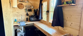 Aurora and Alpenglo Paired Lakefront Cabins