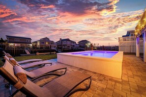 A heated pool - Gaston's Getaway | 5BR Channel Home w/ Heated Pool (North Myrtle Beach)