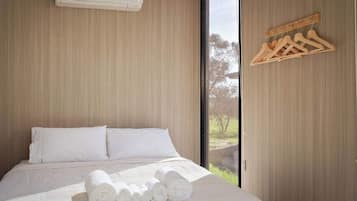 1 habitación y ropa de cama