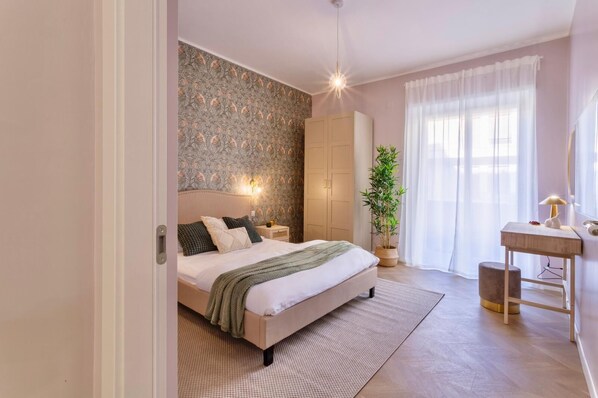 2 quartos, Wi-Fi, roupa de cama