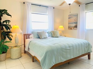 3 bedrooms, desk, iron/ironing board, free WiFi