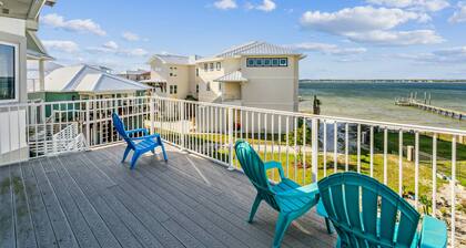 Ocean Sound-Large Family Home In Quiet Gated Neighborhood - Community Pool and Tennis Court - Garage