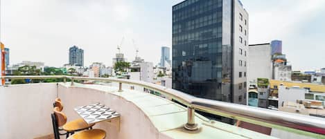 Quarto panorâmico | Terraço/pátio