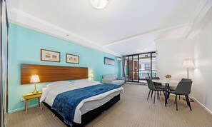 1 Schlafzimmer, Schreibtisch, Bügeleisen/Bügelbrett, WLAN