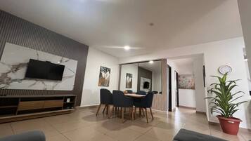Apartment, 2 Bedrooms, Accessible, Balcony | Living room