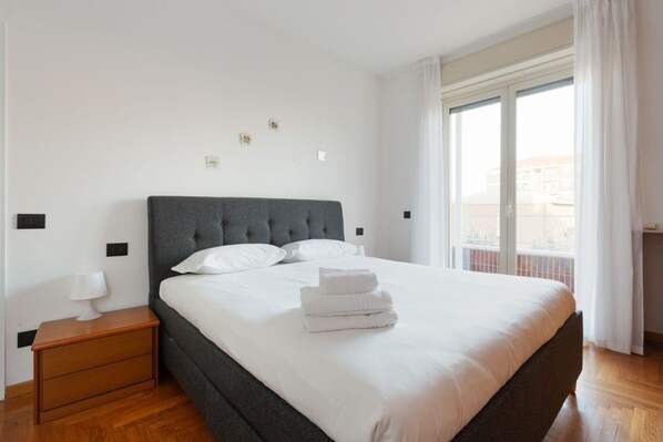 1 soverom, strykejern/-brett, wi-fi og sengetøy