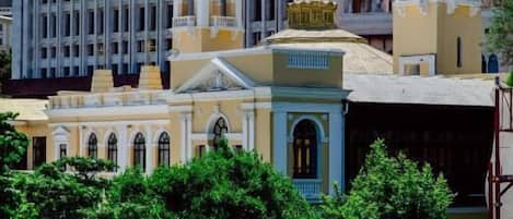 Utsikt fra overnattingsstedet