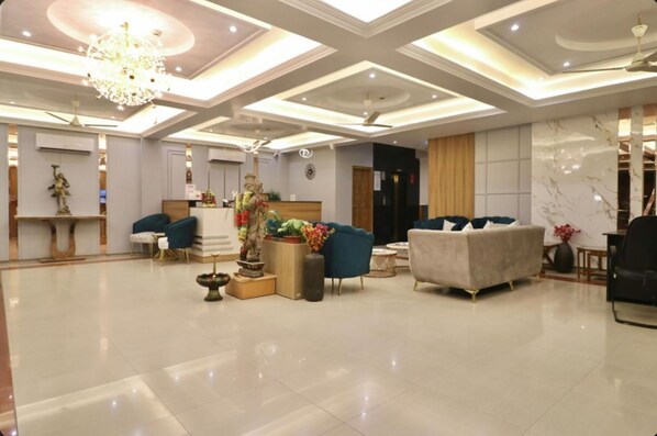 Zona de estar del vestíbulo