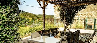 Côté vignes in Bélesta
