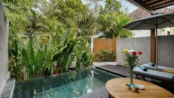 Villa, 1 habitación, vista al jardín | Vista al jardín