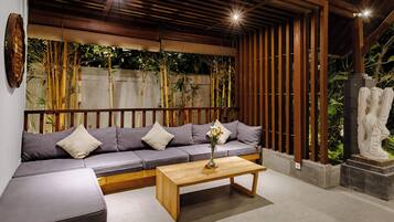 Sala de estar en el lobby
