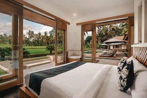 Villa panorámica, 6 habitaciones, vistas al parque | 6 dormitorios, escritorio, wifi gratis y ropa de cama