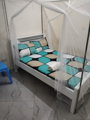 1 soverom, strykejern/-brett, wi-fi og sengetøy