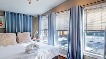 3 habitaciones, caja de seguridad en la habitación y escritorio