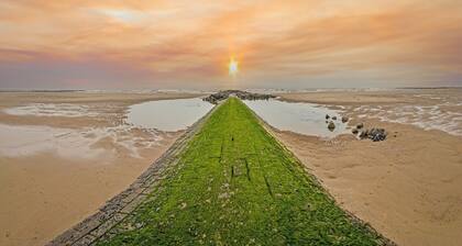 Studio sur la cĂŽte belge avec vue mer