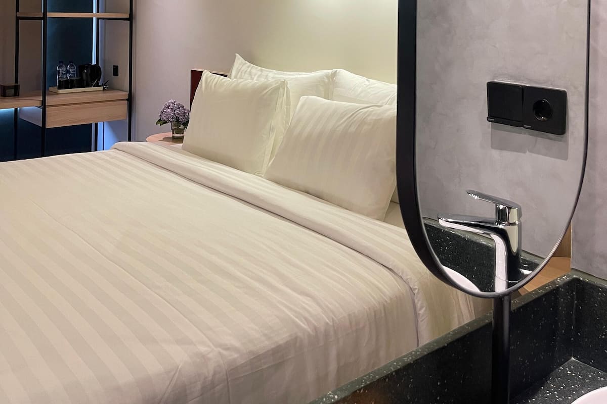 Standard-Doppelzimmer, Stadtblick
