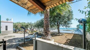 Udsigt fra overnatningsstedet