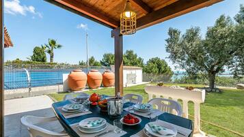 Family Apartment, Multiple Bedrooms (Stella Marina Apartment 8) | Outdoor dining