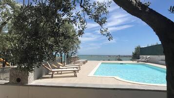 Seasonal outdoor pool