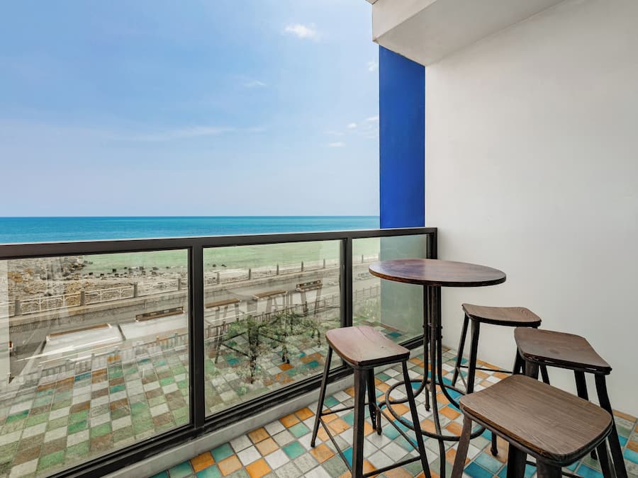 Quadruple Room with Sea View and Balcony | Balcony