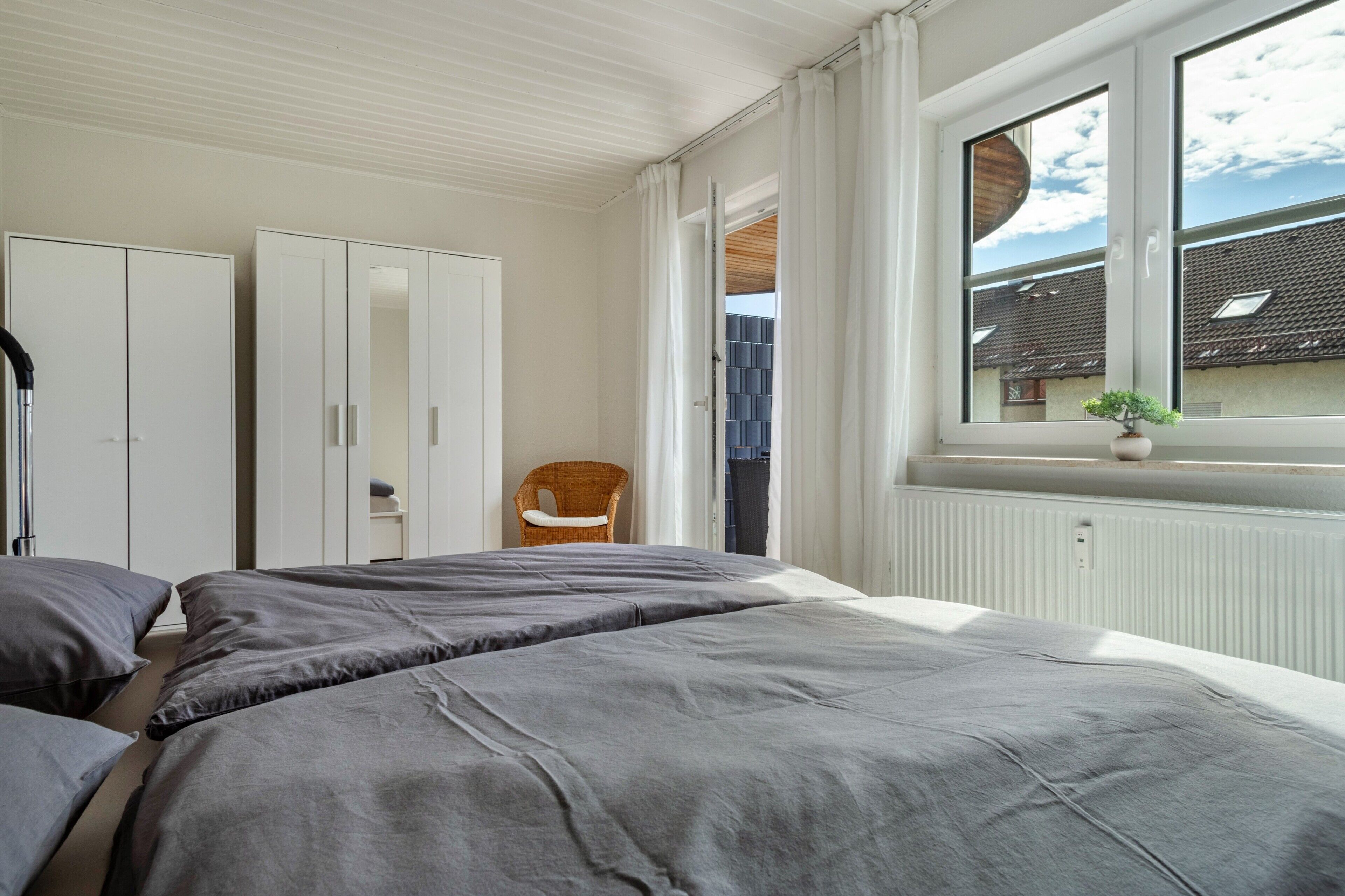 1 chambre, fer et planche à repasser, Wi-Fi gratuit, draps fournis