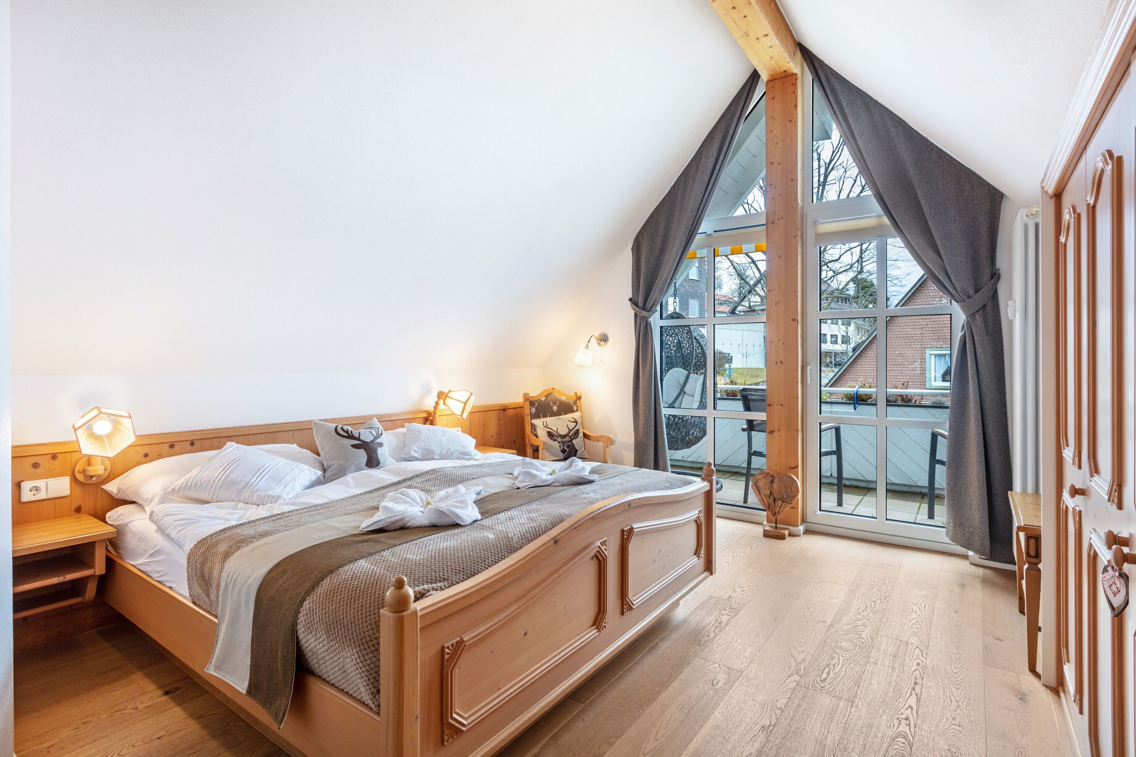 1 slaapkamer, een strijkplank/strijkijzer, gratis wifi, beddengoed