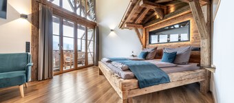 Chalet 'Hochsitz' con vista sulle montagne, Wi-Fi e aria condizionata
