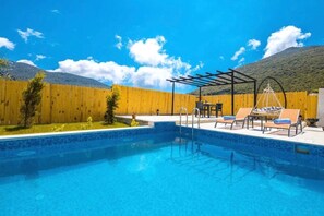 Classic-Villa, 1 Schlafzimmer, eigener Pool | Aussenbereich