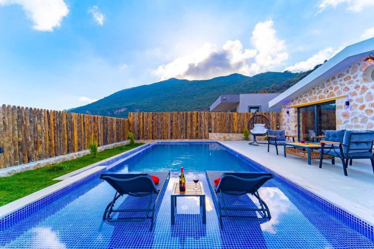Villa Royal, 1 camera da letto, piscina privata | 1 camera, biancheria da letto di alta qualità, con stile personalizzato