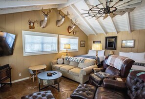 TV, peis og kontorer