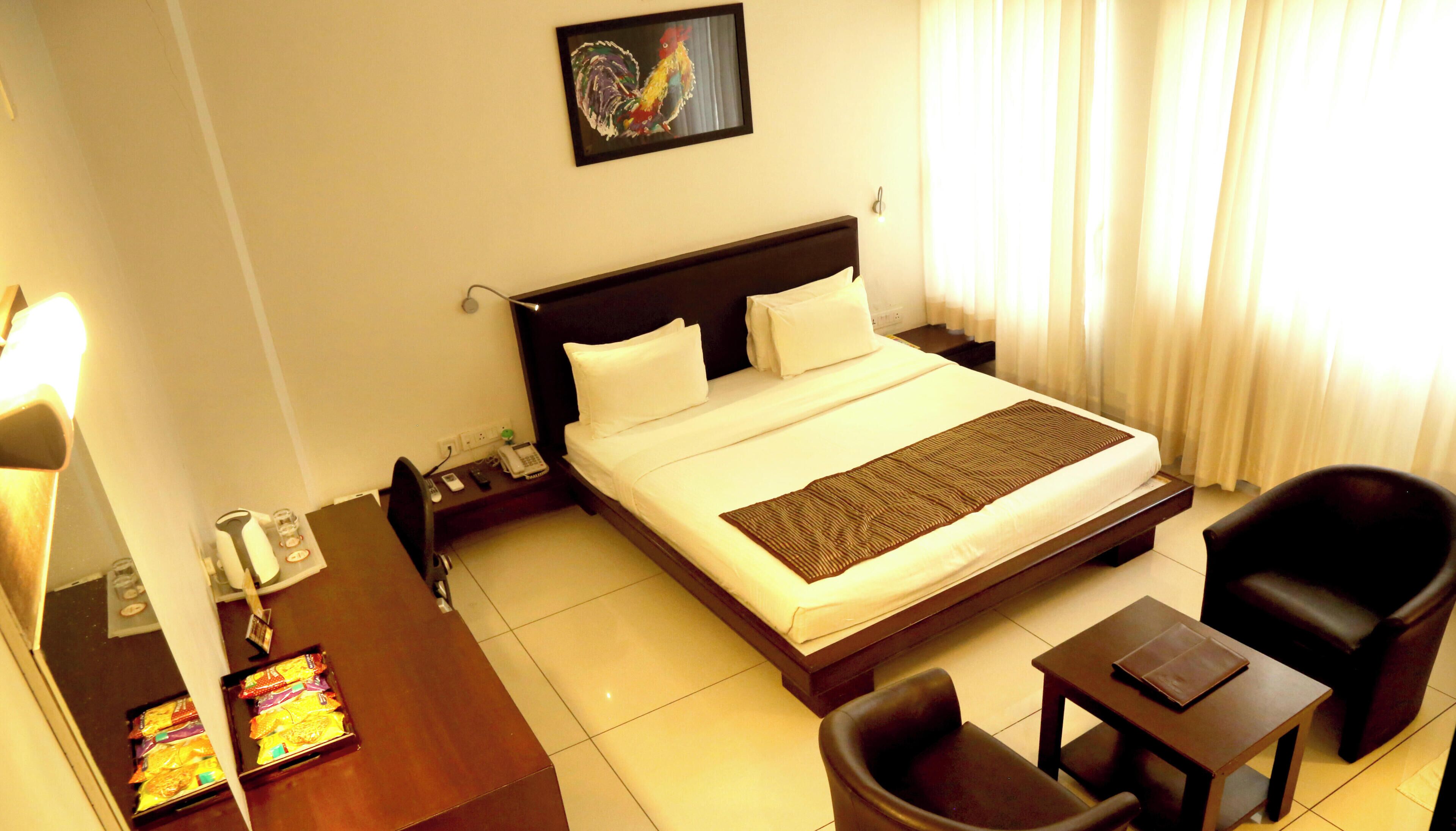 Deluxe Double Room, 1 Double Bed | Egyptian cotton sheets, premium bedding, down comforters, desk