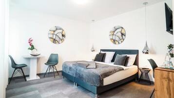 Deluxe Double Room, Hill View | Desk, laptop workspace, free WiFi