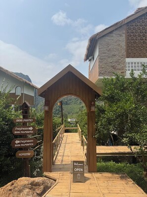 Fachada del alojamiento