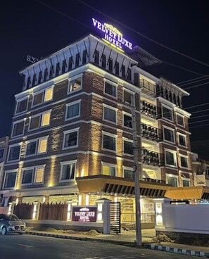 Fassade der Unterkunft