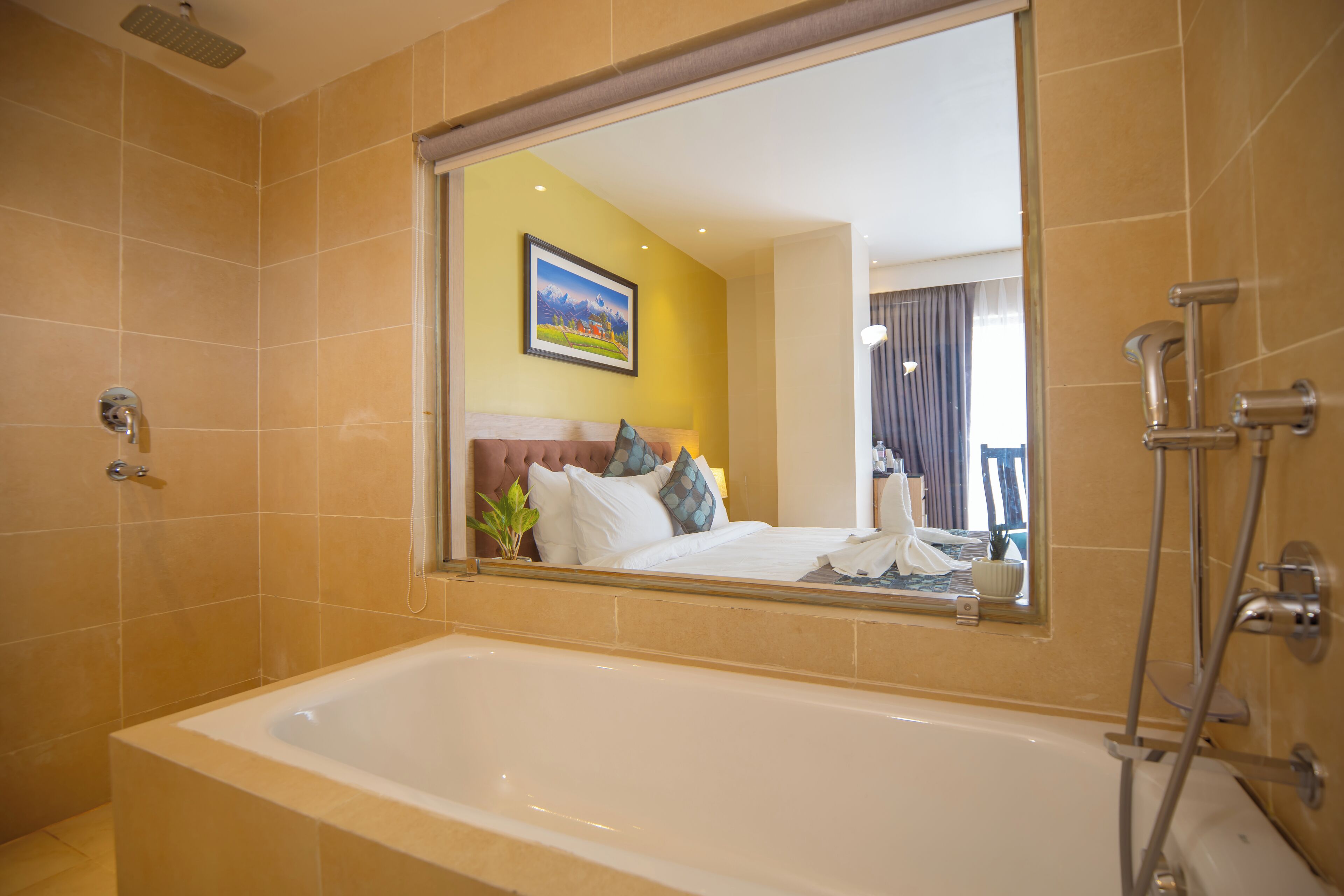 Chambre Supérieure (Super deluxe room) | Salle de bain | Articles de toilette gratuits, chaussons, serviettes fournies, savon