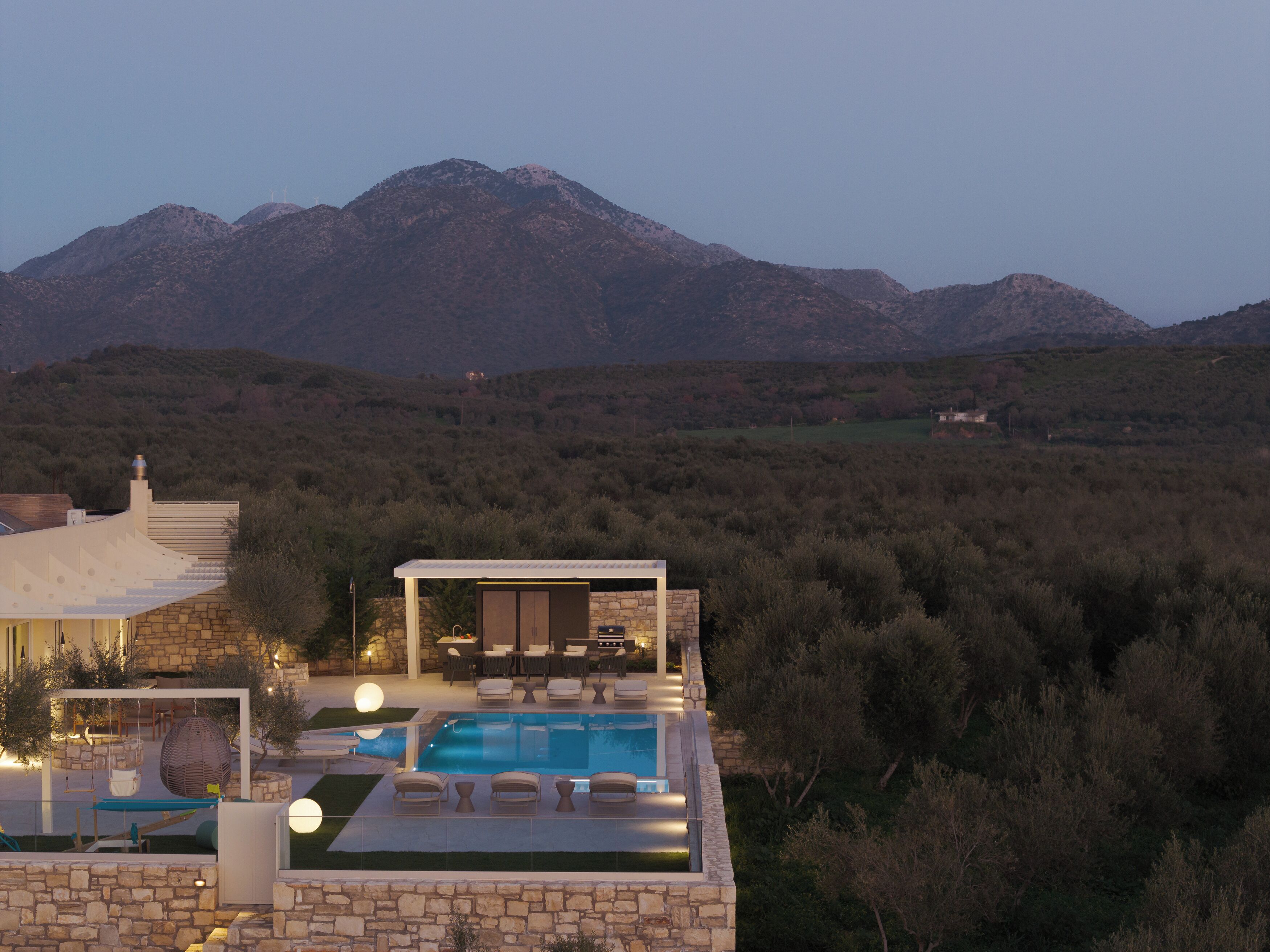 Außenpool, beheizter Pool