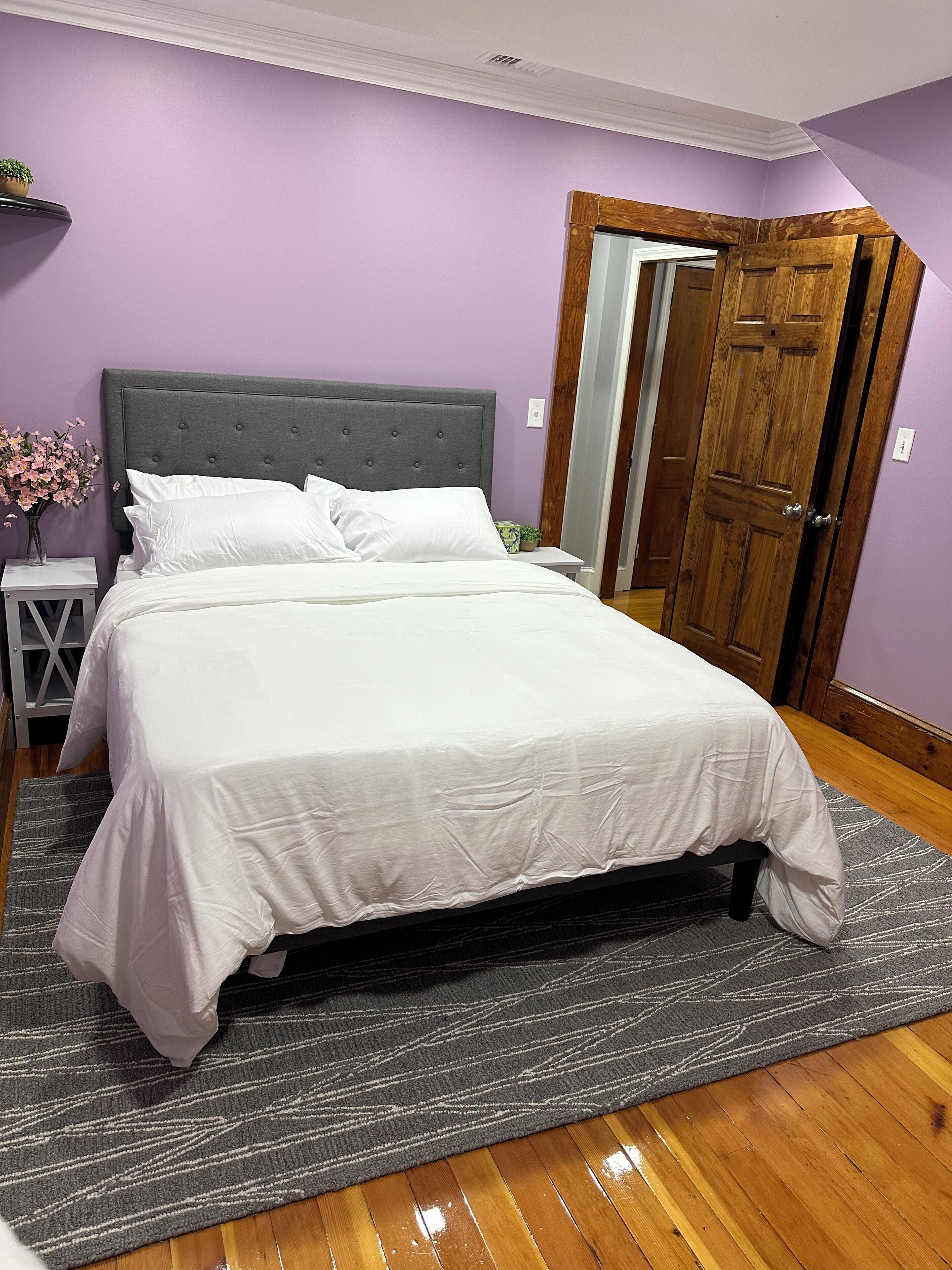 2 slaapkamers, een strijkplank/strijkijzer, wifi, beddengoed