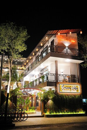 Fachada de la propiedad