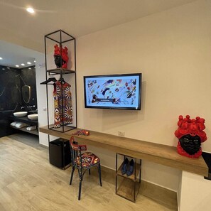 Habitación doble de lujo, para no fumadores, hidromasaje | Insonorización y wifi gratis 